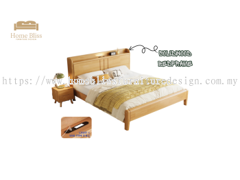 Solid Wood Bedframe BD826