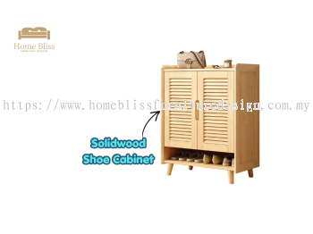 Solid Wood Shoe Cabinet SC232