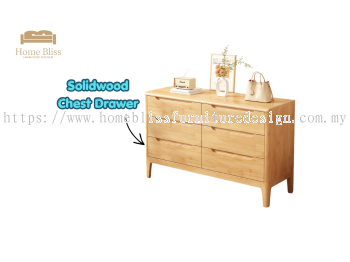 Solid Wood Chest Drawer CS325