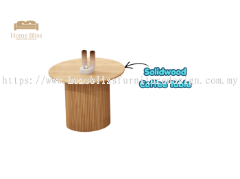 Solid Wood Coffee Table CT04