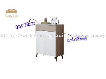 Wooden 2-Door Shoe Cabinet 30130