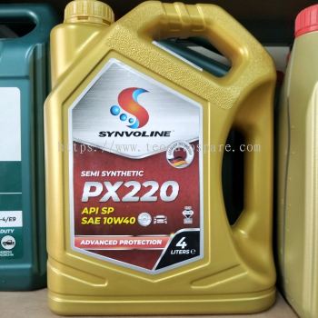 SYNVOLINE SEMI SYNTHETIC PX220 MOTOR OIL 10W40 4L