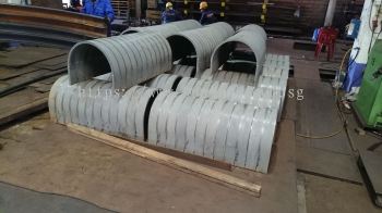 Mild Steel Plate Cut and Roll to U Shape Flat Bars
