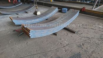 Steel Plate Rolling to Curve