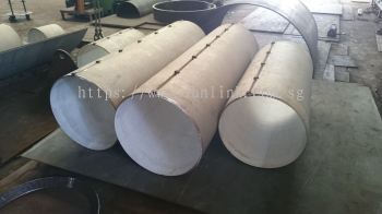 MS Plate Rolling to Cylinder
