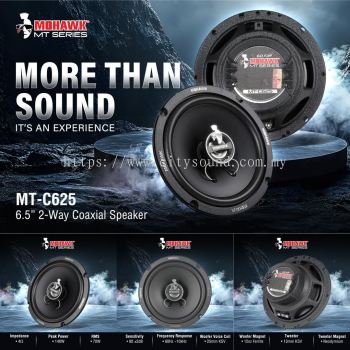 Mohawk MT-C625 6.5 Inch 2-Way Coaxial Speaker