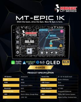 Mohawk MT-EPIC 1K Android Player