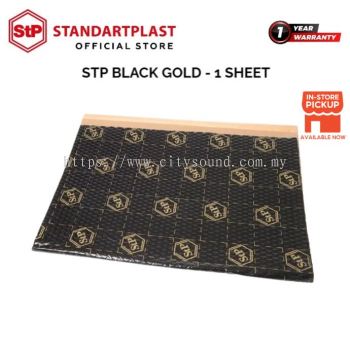 STP Black Gold 1 Sheet Car Sound Deadening Material