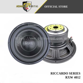 Adams Digital 12"Inch Double Magnet Double Coil Woofer 1200W RXW-4012 RICCARDO Series
