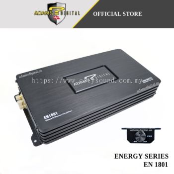 Adams Digital Class D Monoblock High Power Amplifier Car Audio EN 1801 ENERGY Series