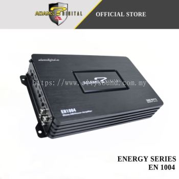 Adams Digital Class AB 4 Channel High Power Amplifier EN 1004 ENERGY Series