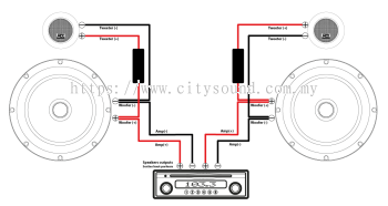 MTX Audio TX265S TX2 6.5 Inch 2-Way Component Speaker System