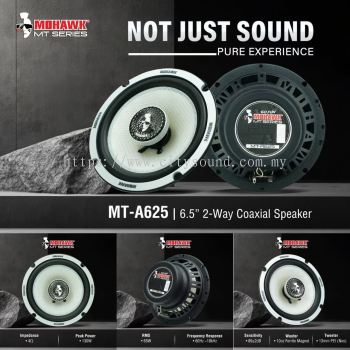 Mohawk MT-A625 6.5 Inch 2-Way Coaxial Speaker