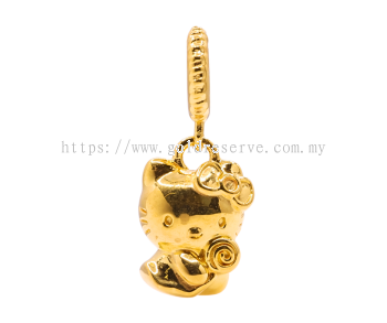 GR Hello Kitty Pendant 916/22k