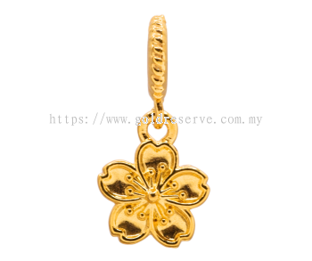GR Flower Pendant 916/22k