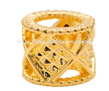 GR Diamond Barrel Charm916/22k