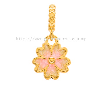 GR Sakura Pendant 916/22k