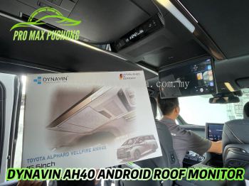 Toyota Alphard / Vellfire AH40 Dynavin 15.6" Android Touch Screen Roof Monitor (JBL Design)
