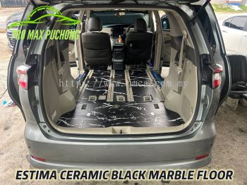 Toyota Estima ACR50 / ACR55 Ceramic Black Marble Floor
