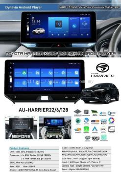 Toyota Harrier XU80 Dynavin Android Player