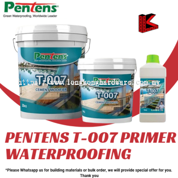 PENTENS T-007 CEMENT MODIFIER WATERPROOFING PRIMER 1KG / 4KG / 20KG