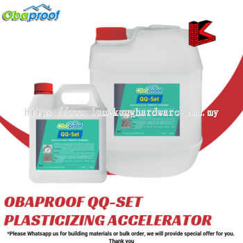 OBAPROOF 5KG/20KG LATEX 777 WATER-RESISTANT BONDING AGENT AND MORTAR-STRENGTHENING ADDITIVE