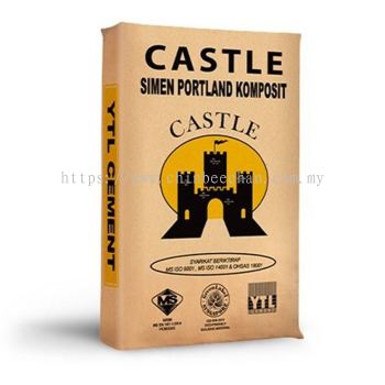 CASTLE (YTL) COMPOSITE CEMENT 50KG