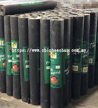 Petroleum Tarred Asphalt Roofing Felt /  Kain Bitumen Hitam