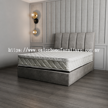 Belly Bed Frame Set (5ft/6FT) + Spring  Mattress 10"