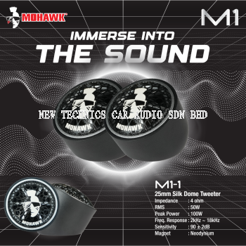 MOHAWK M1-1 25mm Silk Dome Tweeter