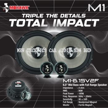 MOHAWK M1-6.15V2F 6.5 inch Mid Bass with Full Range Speaker