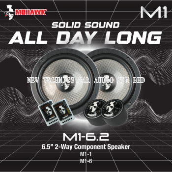 MOHAWK M1-6.2 6.5 inch 2-Way Component Speaker