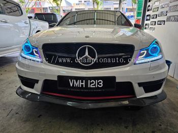 W204 c-class custom head lamp RGB 