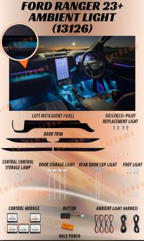 Ford Ranger T9 AMBIENT LIGHT