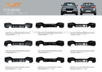 BMW 1 SERIES F20 LCI REAR DIFFUSER BODYKIT