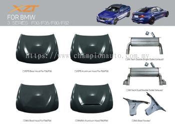 BMW 3 SERIES F30/F35/F80/F82 HOOD & EXHAUST & FENDER BODYKIT