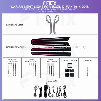 isuzu dmax OEM AMBIENT LIGHT 