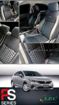 Leather seat cover 