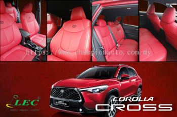 Leather seat cover 