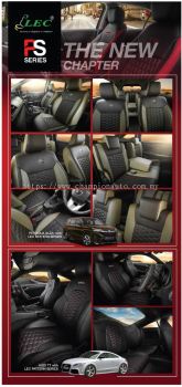 Leather seat cover 
