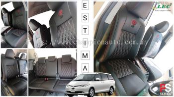Leather seat cover 