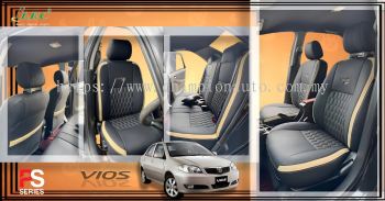 Leather seat cover 