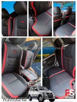 Leather seat cover 