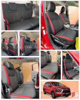 Leather seat cover 