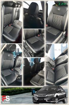 Leather seat cover 