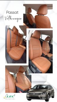 Leather seat cover 