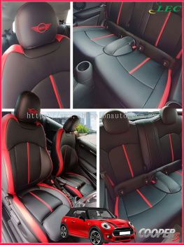 Leather seat cover 
