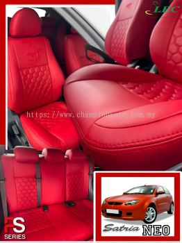 Leather seat cover 