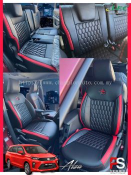 Leather seat cover 