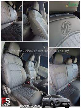 Leather seat cover 